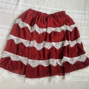 119 down east xs small skirt great layer with a graphic shirt downeast